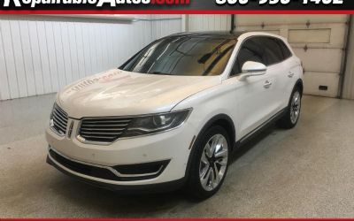 Photo of a 2018 Lincoln MKX Reserve AWD Repairable Hail Damage for sale