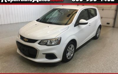 Photo of a 2020 Chevrolet Sonic Hatchback Repairable Hail Damage for sale