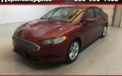 Photo of a 2018 Ford Fusion SE Repairable Hail Damage for sale