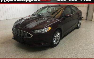 Photo of a 2017 Ford Fusion SE Repairable Hail Damage for sale