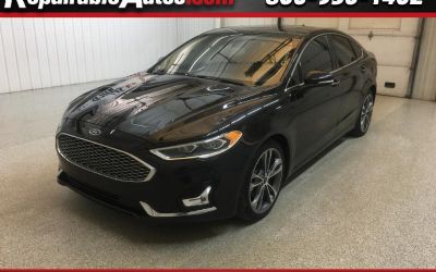 Photo of a 2020 Ford Fusion Titanium AWD Repairable Hail Damage for sale