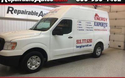 Photo of a 2019 Nissan NV Cargo 2500 HD SV V6 High Roof Repairable Hail Damage for sale