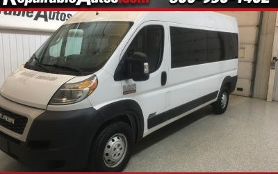 Photo of a 2019 Ram Promaster 2500 High Roof Repairable Hail Damage for sale