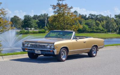 1967 Chevrolet Chevelle Malibu Convertible, 383 Stroker V8, Tremec 5-Speed, Vintage Air, The Ultimate Sleeper!
