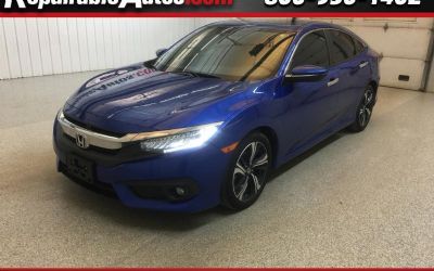 Photo of a 2018 Honda Civic Touring Repairable Hail Damage for sale