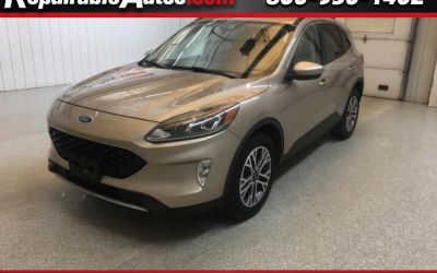 Photo of a 2021 Ford Escape SEL AWD Repairable Hail Damage for sale