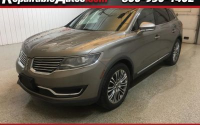 Photo of a 2016 Lincoln MKX Reserve AWD Repairable Hail Damage for sale
