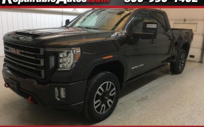 Photo of a 2021 GMC Sierra 2500HD AT4 Crew Cab 4WD Repairable Rear Damage for sale