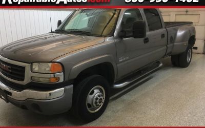 2007 GMC Sierra Classic 3500 SLT Crew Cab 4WD Repairable Theft Damage