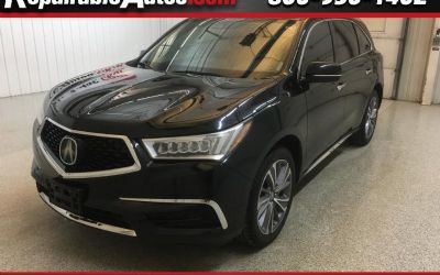 Photo of a 2018 Acura MDX SH-AWD W/TECH Package Repairable Hail Damage for sale