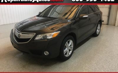 Photo of a 2014 Acura RDX Technology Package AWD Repairable Hail Damage for sale