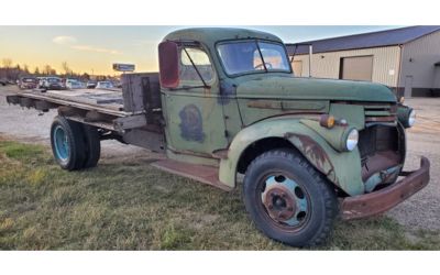 1945 GMC Truck With 13' Flatbed