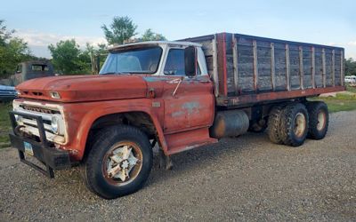 Photo of a 1966 Chevrolet 60 Series 18 Foot Factory BOX & Hoist Truck for sale
