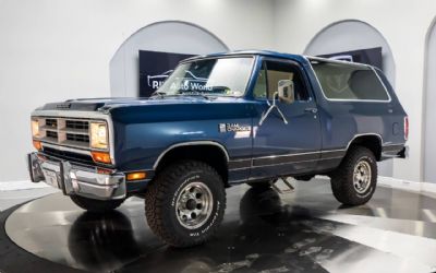 1987 Dodge Ramcharger 150 2DR 4WD SUV