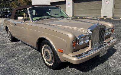 1988 Rolls-Royce Corniche Convertible