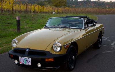 1976 MG MGB MK III Roadster 