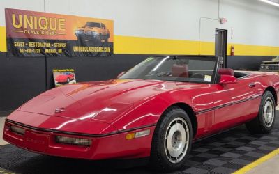 1987 Chevrolet Corvette Convertible 