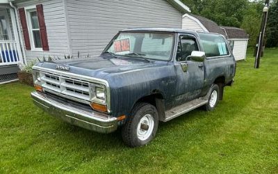 Photo of a 1987 Dodge Ramcharger Sold! for sale