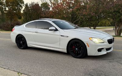 2012 BMW 6 Series Coupe