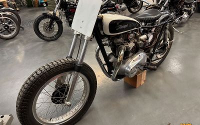 1966 Triumph T120-TT 650CC Flat-Track As-Raced