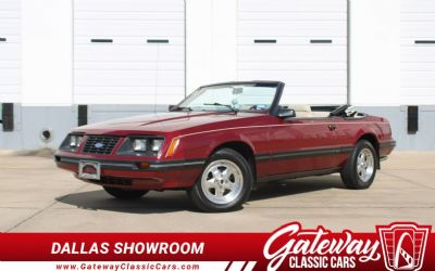 1983 Ford Mustang GLX Convertible 