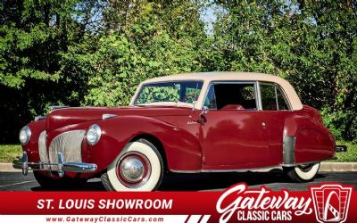 1941 Lincoln Continental Club Coupe V12 