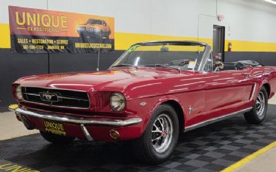 1965 Ford Mustang Convertible 289 1965 Ford Mustang A Code 289 Convertible