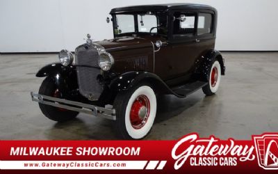 1930 Ford Model A 2 Door Sedan 