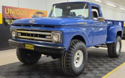 1961 Ford F-250 Stepside 4X4 1961 Ford F250