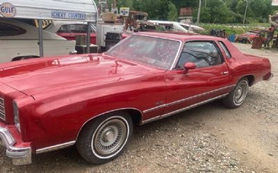1977 Chevrolet ITS Sold Monte Carlo
