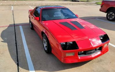 1989 Chevrolet Camaro IROC 1989 Chevrolet Camaro Z28 IROC-Z