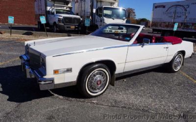 1984 Cadillac Eldorado Convertible