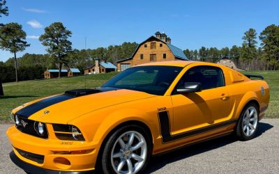 2007 Ford Mustang Saleen Parnelli Jones 2007 Ford Mustang Saleen Parnelli Jones Limited Edition