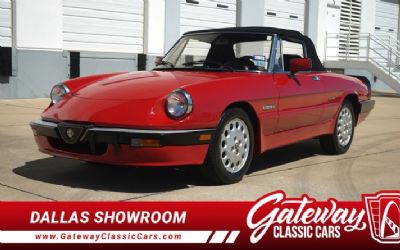 1986 Alfa Romeo Spider 
