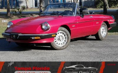 1986 Alfa Romeo Spider Graduate 
