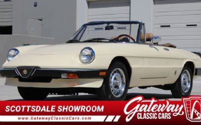 1985 Alfa Romeo Spider Graduate Convertible 