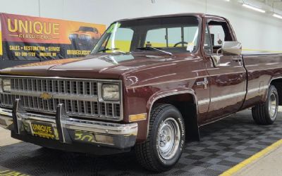 1982 Chevrolet C10 Scottsdale 1982 Chevrolet Pickup