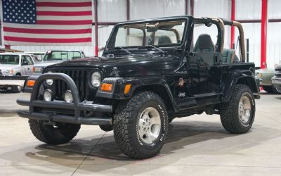 2002 Jeep Wrangler Sahara Edition 