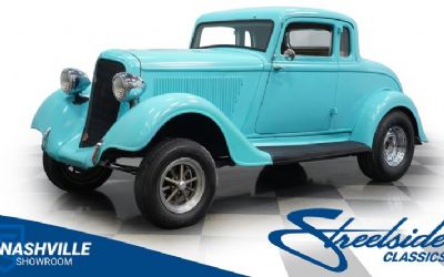 1934 Plymouth 5-Window Coupe Gasser 