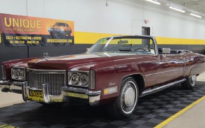 1972 Cadillac Eldorado Convertible 1972 Cadillac Eldorado