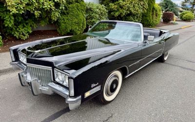 1972 Cadillac El Dorado Convertible 1972 Cadillac Eldorado