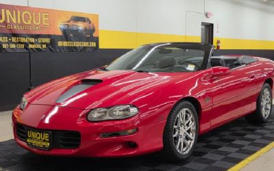 2002 Chevrolet Camaro Z28/SS 35TH Anniversary 2002 Chevrolet Camaro SS 35TH Anniversary Convertible