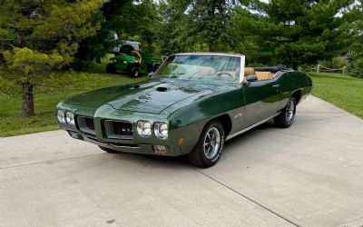 1970 Pontiac GTO Convertible Rare 400 Ram Air 3 4SPD PS PDB