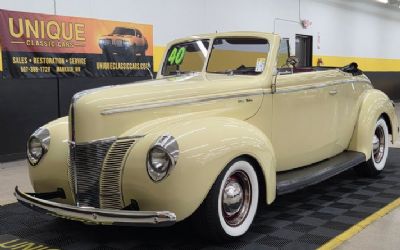 1940 Ford Deluxe Convertible Street Rod 1940 Ford Deluxe