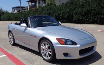 2002 Honda S2000 Base 2DR Convertible