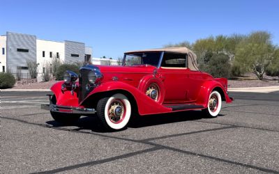 1933 Cadillac Series 355 Convertible Coupe