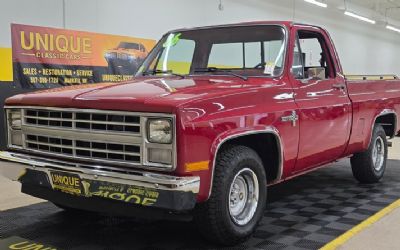 1986 Chevrolet C10 Scottsdale Reg Cab Shortbo 1986 Chevrolet Pickup