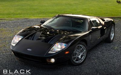 2006 Ford GT Rare Stripe Delete, 4-Optio 2006 Ford GT 32.8 Original Miles, Original Stripe Delete, In The Wrapper Car