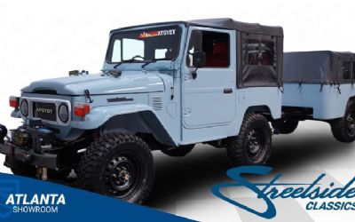 1982 Toyota Land Cruiser FJ40 With Trailer 