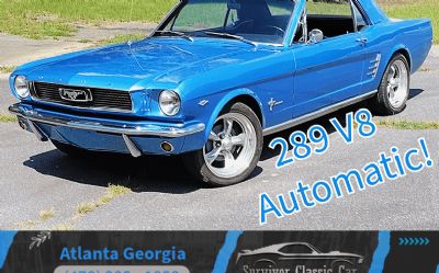 1966 Ford Mustang ""c"&qu 1966 Ford Mustang ""c"" Code 289 Coupe